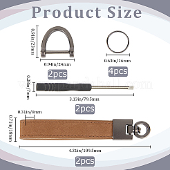 Cowhide Leather Keychain&nbsp;FIND-WH20001-72C