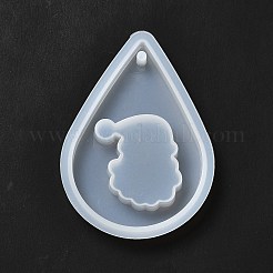 DIY Christmas Santa Claus Pendant Silicone Statue Molds&nbsp;LS-DIY-G056-A04
