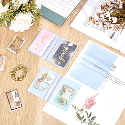 6Pcs PVC Wallet Insert Loose Leaf Book Inside Pages for Credit Card Holder&nbsp;AJEW-GO0002-75