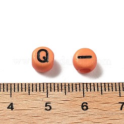 Opaque Acrylic Beads&nbsp;OACR-R005-02C