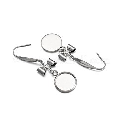 316 Surgical Stainless Steel Earring Hooks&nbsp;STAS-TAC0001-01D