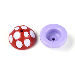Opaque Acrylic Enamel Beads&nbsp;MACR-N018-13