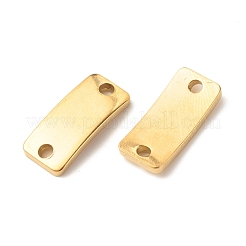 イオンプレーティング（IP）201ステンレス鋼リンクコネクター  長方形  ゴールドカラー  20x10x2mm  穴：2.5mm&nbsp;STAS-A056-02G