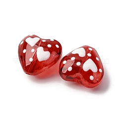 Glass Enamel Beads&nbsp;GLAA-Q125-01