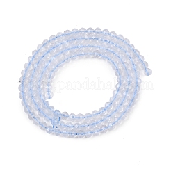Natural Blue Chalcedony Beads&nbsp;G-P618-3mm-02