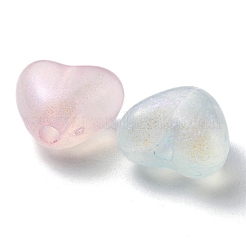 Rainbow Iridescent Plating Acrylic Beads&nbsp;MACR-YW0002-21