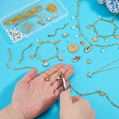 Ocean Theme Necklaces & Bracelets Making Kit&nbsp;DIY-PH00003