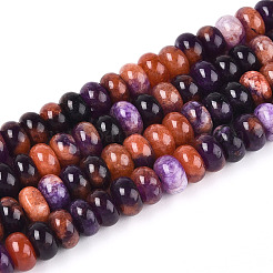 Halloween Theme Dyed Natural White Jade Beads Strands&nbsp;G-N350-01A-01
