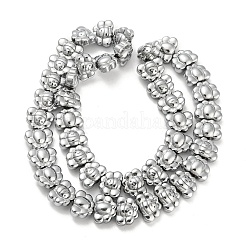 Electroplated Synthetic Non-magnetic Hematite Beads Strands&nbsp;G-Z032-D02-05F