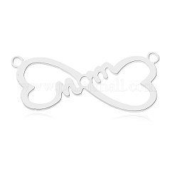Tarnish Resistant 201 Stainless Steel Connector Charms&nbsp;STAS-N090-LA870-1