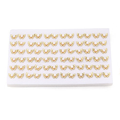 真鍮天然真珠スタッドピアス  蝶結び  18KGP本金メッキ  11.5x15.5mm&nbsp;PEAR-N020-08H