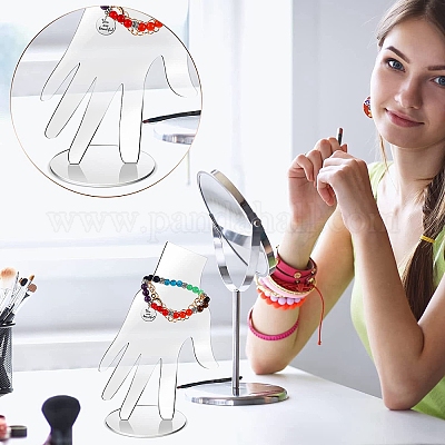 手形アクリルブレスレットディスプレイスタンド ブレスレット用
