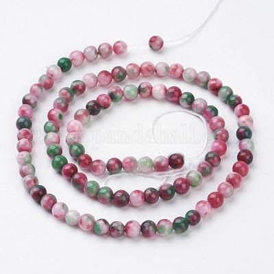 Jade Beads Strands&nbsp;G-D264-6mm-M-1