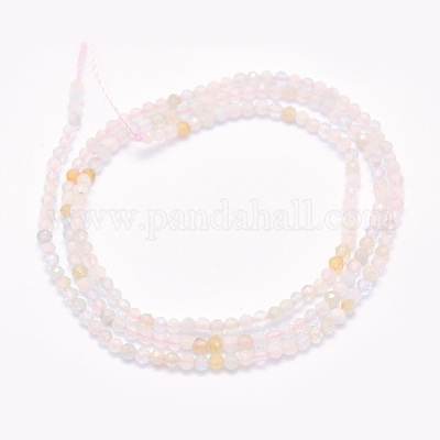 Natural Morganite Beads Strands&nbsp;G-O166-25-2mm-1