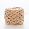 Soft Crocheting Polyester Yarn, Thick Knitting Yarn for Scarf, Bag, Cushion Making, PeachPuff, 6mm, about 100m/skein