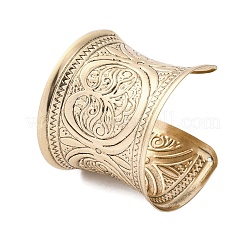 Alloy Arm Cuff Bangles Girl Women&nbsp;AJEW-A063-03G