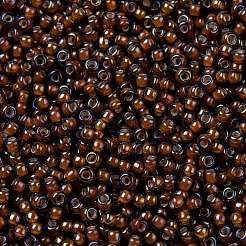 MIYUKIラウンドロカイユビーズ  日本製シードビーズ  （rr3761)  8/0  3mm  穴：1mm  約422~455PCS /ボトル  10 G /ボトル&nbsp;SEED-JP0009-RR3761