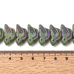 Painted Glass Beads Strands&nbsp;GLAA-Z021-19I
