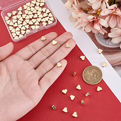 80Pcs Brass Beads&nbsp;KK-BBC0024-06