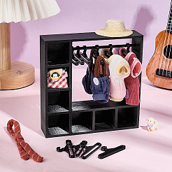 2Pcs Plastic Wardrobe Model&nbsp;DIY-UN0008-30C