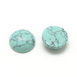 Synthetic Turquoise Cabochons&nbsp;G-R416-20mm-44