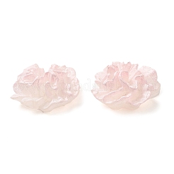 オペーク樹脂カボション  花  ミスティローズ  23x24.5x11mm&nbsp;RESI-E049-03C
