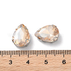 Teardrop Sew on Rhinestone&nbsp;RGLA-L028-09F-04