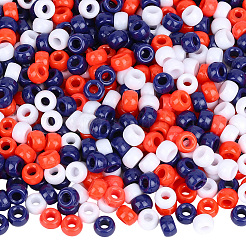 750Pcs 3 Colors Opaque Plastic Beads&nbsp;KY-PA0001-20