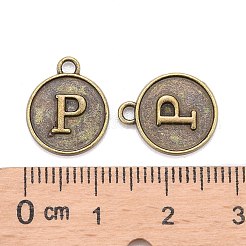 Alloy Pendant Cabochon Settings&nbsp;PALLOY-N156-01P-AB