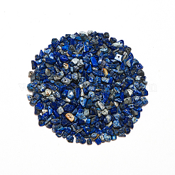 天然ラピスラズリチップビーズ  5x5mm  穴：1mm&nbsp;G-CJ0001-25