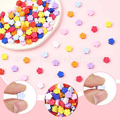 Opaque Acrylic Beads&nbsp;MACR-SP0002-06B