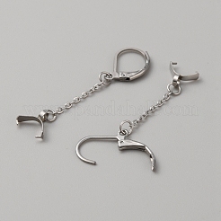 304 Stainless Steel Leverback Earring Hooks&nbsp;STAS-WH0001-13