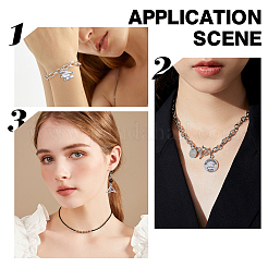 72Pcs 12 Style Graduation Theme Tibetan Style Alloy Pendants&nbsp;TIBE-SC0001-71