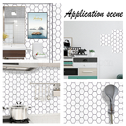 PVC 3D Anticollision Wall Stickers Brick Pattern Stickers&nbsp;DIY-WH0217-17A