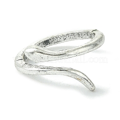 Snake Alloy Open Cuff Rings&nbsp;RJEW-K275-70AS