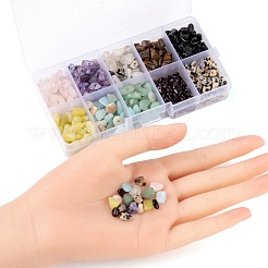 150G 10 Style Natural Gemstone Beads&nbsp;G-FS0002-17