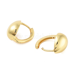 Rack Plating Teardrop Brass Hoop Earrings&nbsp;EJEW-N055-48G-RS