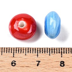 Glazed Porcelain Beads&nbsp;PORC-E018-01-A