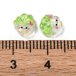 Cartoon Transparent Resin Cabochons&nbsp;CRES-R459-01G