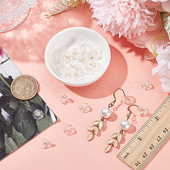 50Pcs Brass Ear Nuts&nbsp;KK-WR0001-78G