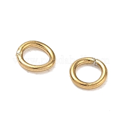 304ステンレススチールオープン丸カン  18KGP本金メッキ  4x0.6mm  内径：2.3mm  22ゲージ&nbsp;SA-CBAA284-02B-G