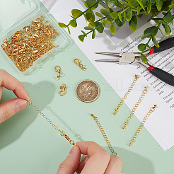 Brass Chain Extender & Cord End&nbsp;FIND-UN00017