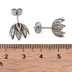 Stainless Steel Stud Earring Findings&nbsp;STAS-XCP0001-81