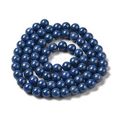 Cubic Zirconia Imitation Pearl Bead Strands&nbsp;ZIRC-P109-03C-02