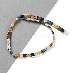合成溶岩石染色ビーズ連売り  矢印  ミックスカラー  8~9x6~6.5x2.5mm  穴：0.7mm  約54個/連  14.92''（37.9センチメートル）&nbsp;G-H311-03-08