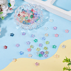 100Pcs Transparent Acrylic Beads&nbsp;OACR-TADJ0001-23