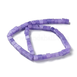 Natural Dyed White Jade Beads Strands&nbsp;G-Q008-C01-01E