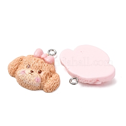 Opaque Resin Pendants&nbsp;FIND-P035-14P-M
