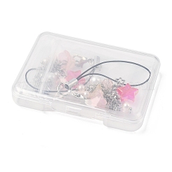 Glass & Acrylic Mobile Straps&nbsp;HJEW-SW00079-07