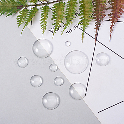 Transparent Glass Cabochons&nbsp;GGLA-CJ0001-01